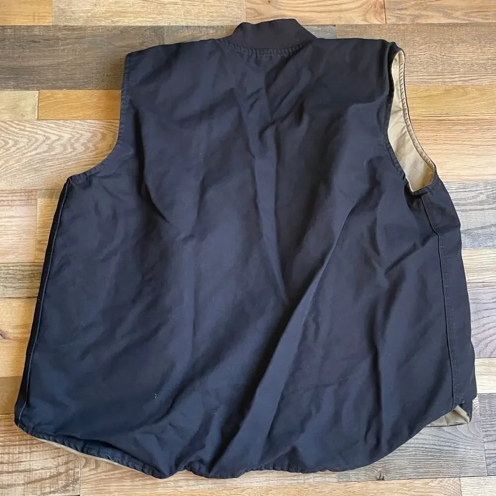 Rasco FR BLV5502 Flame Resistant Duck Vest Black 2XL Long CAT2 FR